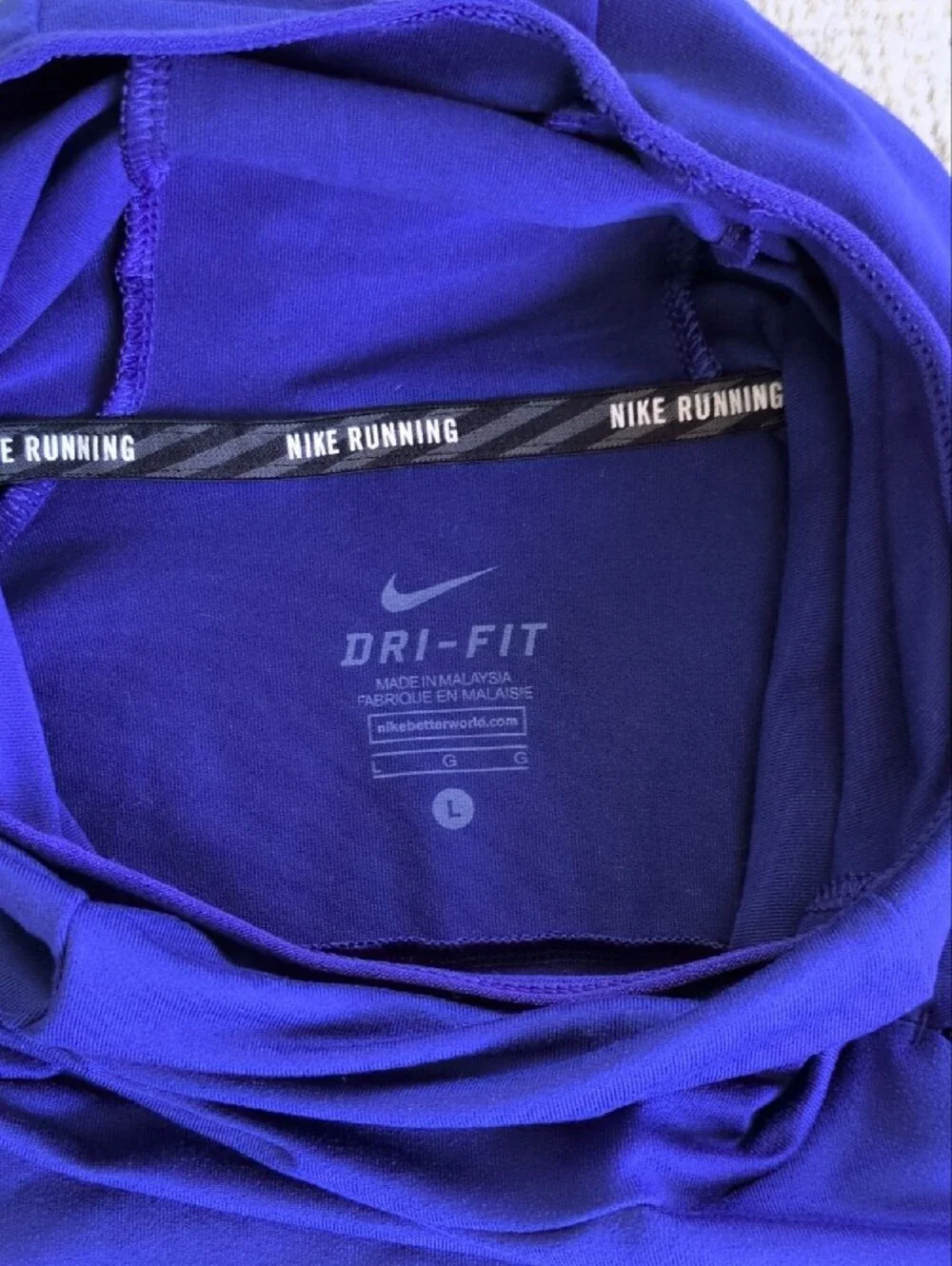 Nike Element Running Hoodie Deep Royal  Blue